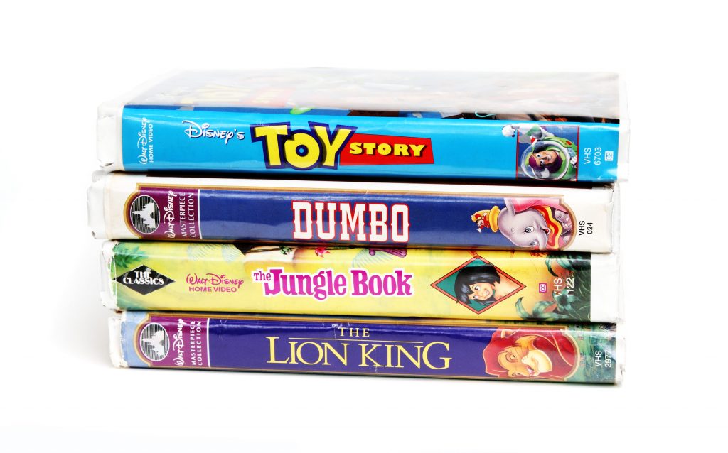 Disney VHS tapes